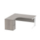 Core Corner Desk With Desk High Pedestal